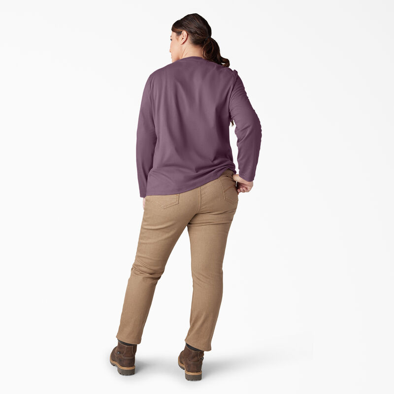 Dickies Plus Heavyweight Henley Grapeade ID-ekkTMGdL