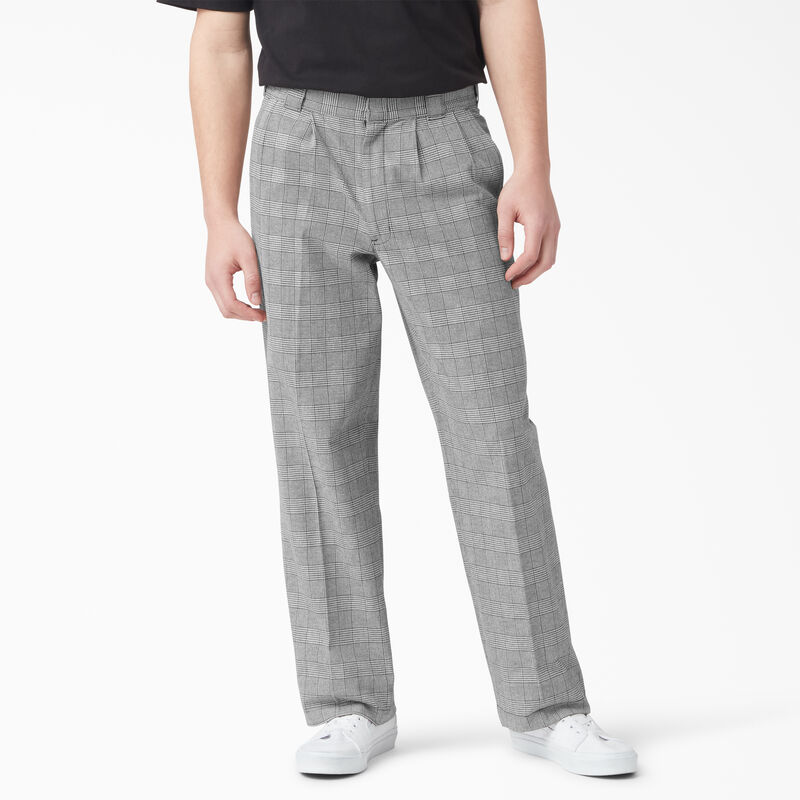 Dickies Bakerhill Relaxed Fit Pants Brown Plaid ID-elj3Elmq