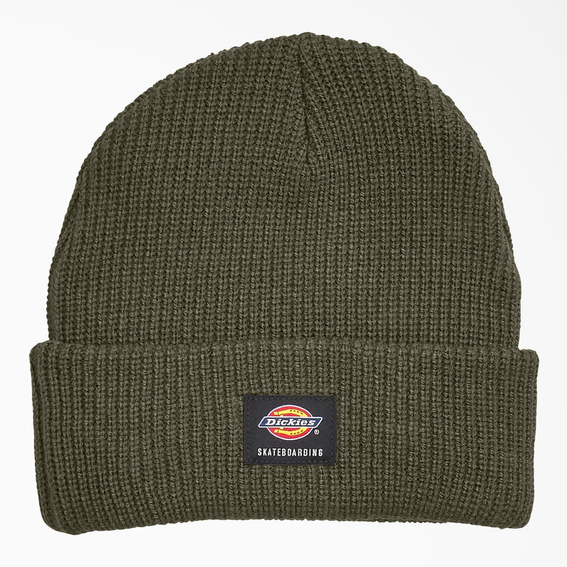 Dickies Skateboarding Cuffed Beanie Moss Green ID-epWaqX88