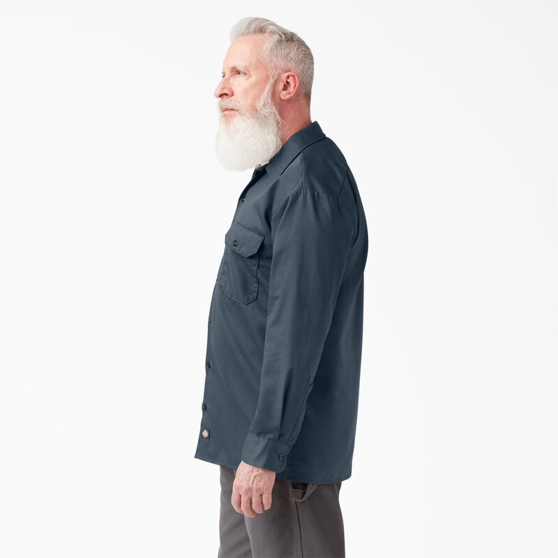 Dickies Long Sleeve Work Shirt Airforce Blue ID-eqkhKuOH