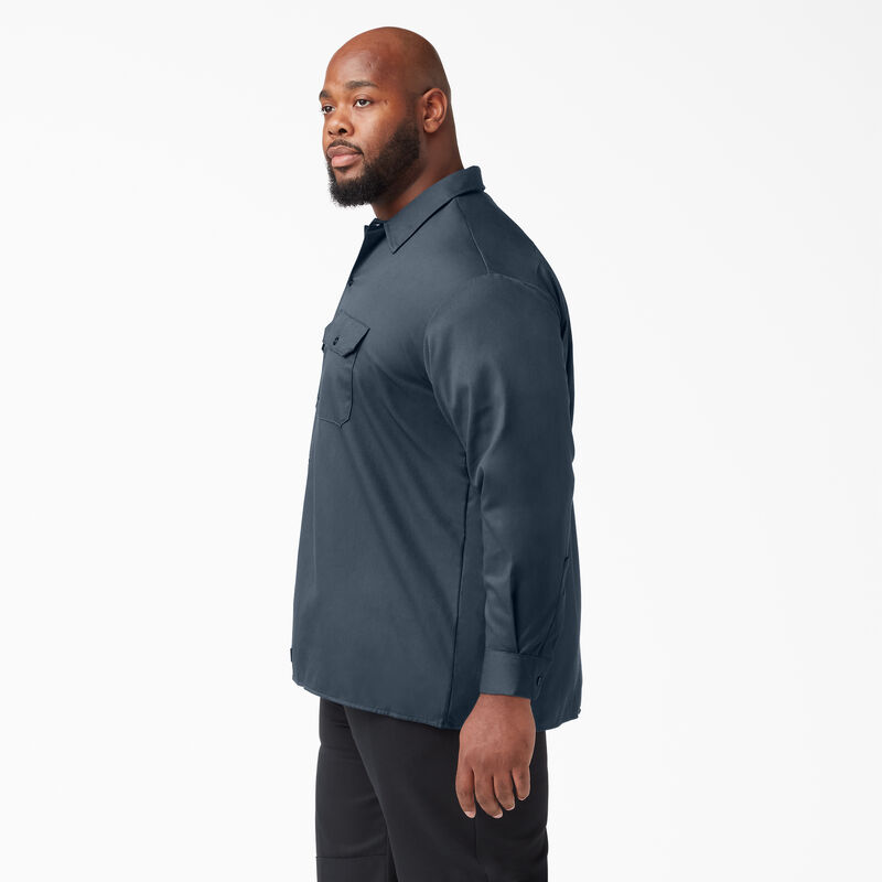 Dickies Long Sleeve Work Shirt Airforce Blue ID-eqkhKuOH