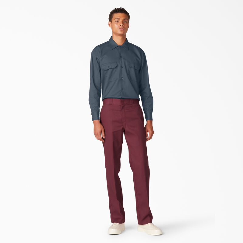 Dickies Long Sleeve Work Shirt Airforce Blue ID-eqkhKuOH
