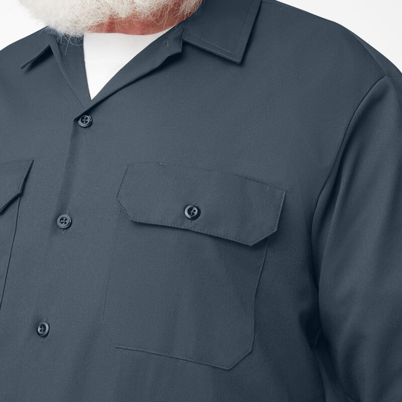 Dickies Long Sleeve Work Shirt Airforce Blue ID-eqkhKuOH