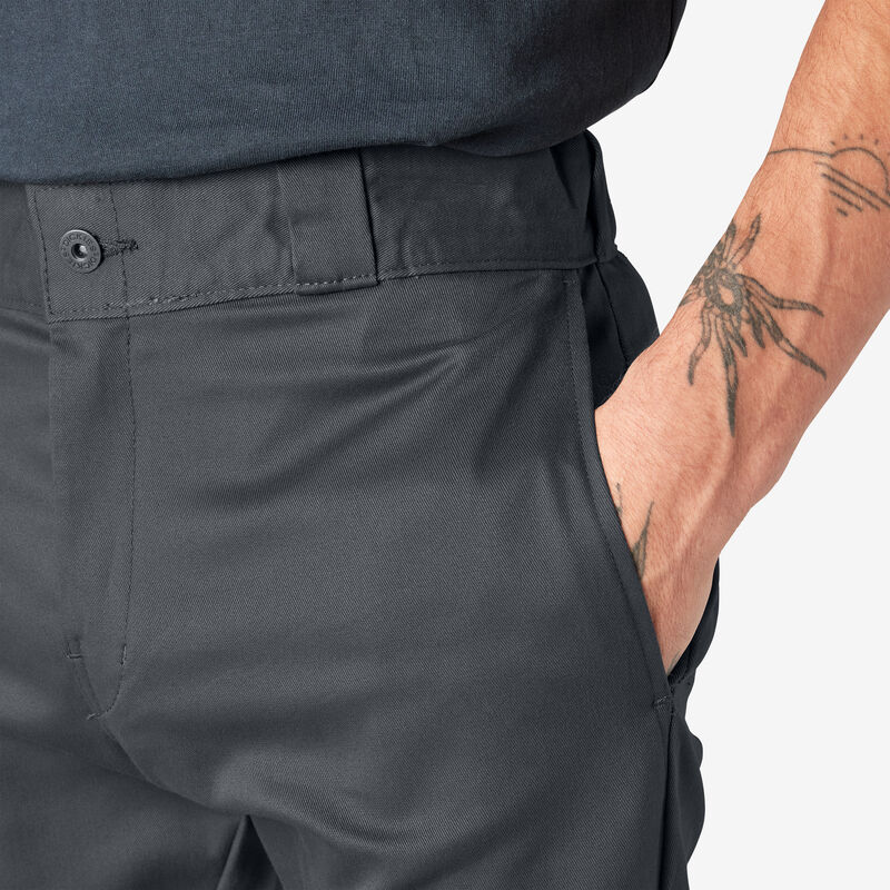 Dickies Skinny Fit Double Knee Work Pants Charcoal Gray ID-eulYD7gN
