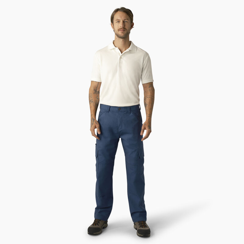 Dickies FLEX DuraTech Relaxed Fit Ripstop Cargo Pants Dark Denim ID-f1fyscGN