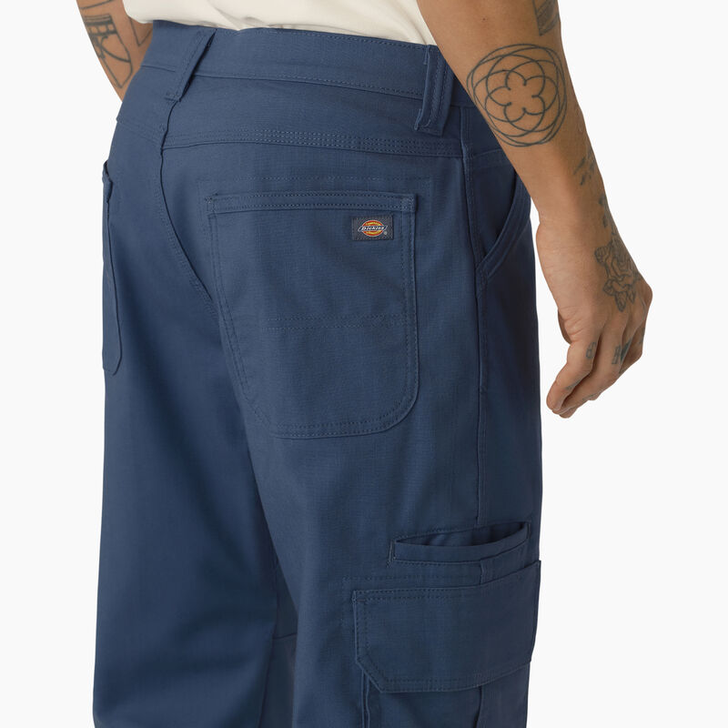 Dickies FLEX DuraTech Relaxed Fit Ripstop Cargo Pants Dark Denim ID-f1fyscGN