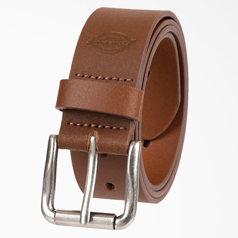 Dickies Perforated Leather Belt Dark Tan ID-fRJOKcaj