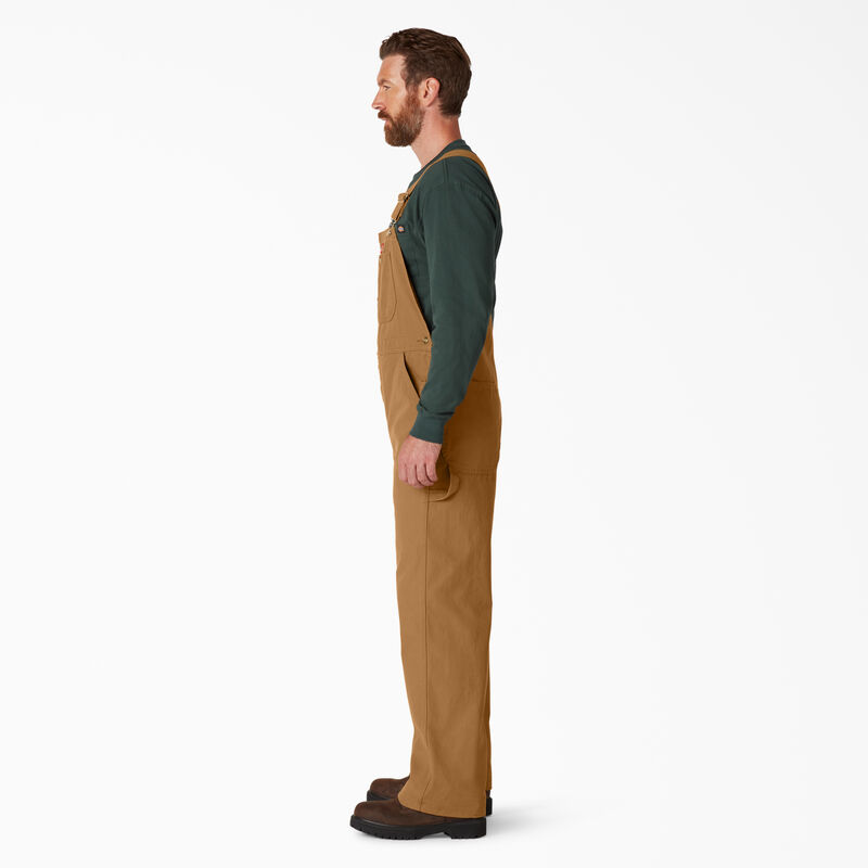 Dickies Classic Bib Overalls Rinsed Brown Duck ID-fYLja6Vl