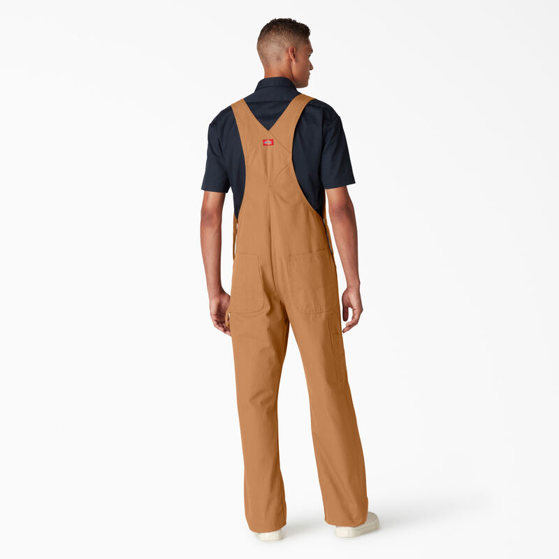 Dickies Classic Bib Overalls Rinsed Brown Duck ID-fYLja6Vl