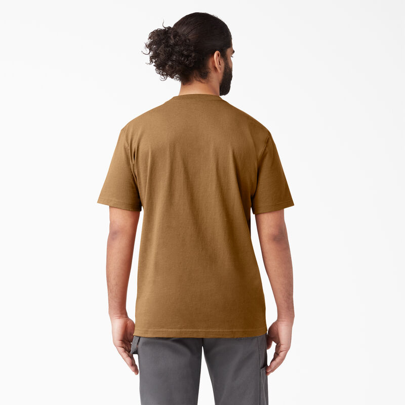 Dickies Heavyweight Short Sleeve Pocket T-Shirt Brown Duck ID-fcqWZjzV