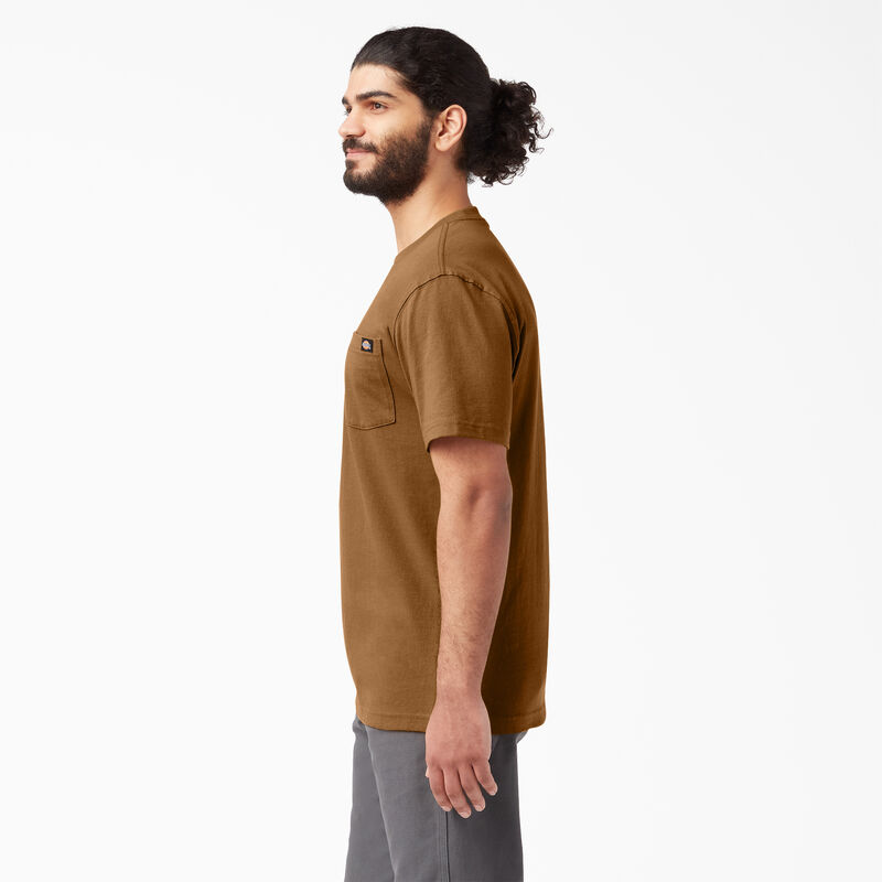 Dickies Heavyweight Short Sleeve Pocket T-Shirt Brown Duck ID-fcqWZjzV