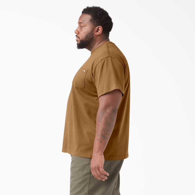 Dickies Heavyweight Short Sleeve Pocket T-Shirt Brown Duck ID-fcqWZjzV