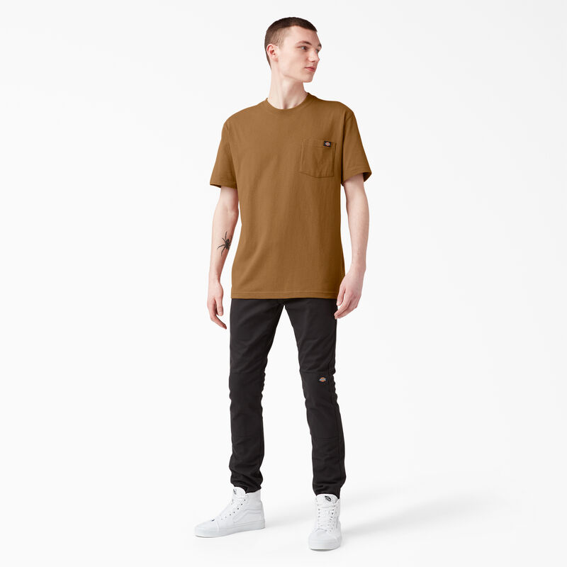 Dickies Heavyweight Short Sleeve Pocket T-Shirt Brown Duck ID-fcqWZjzV