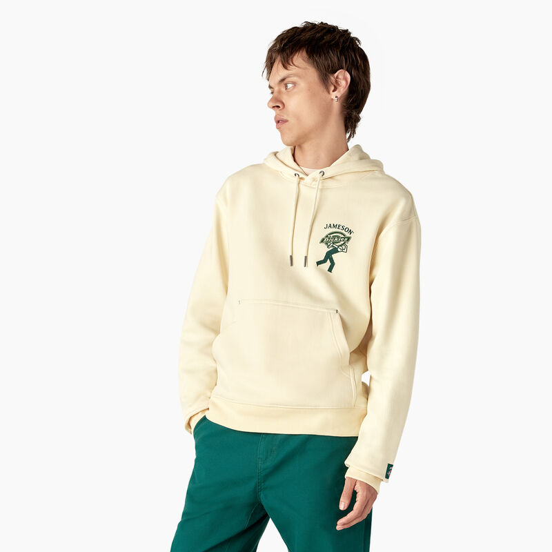 Dickies x Jameson Graphic Hoodie Almond Oil ID-fdm7uybI