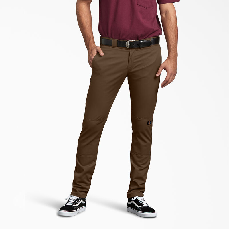 Dickies Skinny Fit Double Knee Work Pants Timber Brown ID-fiBRE6rR