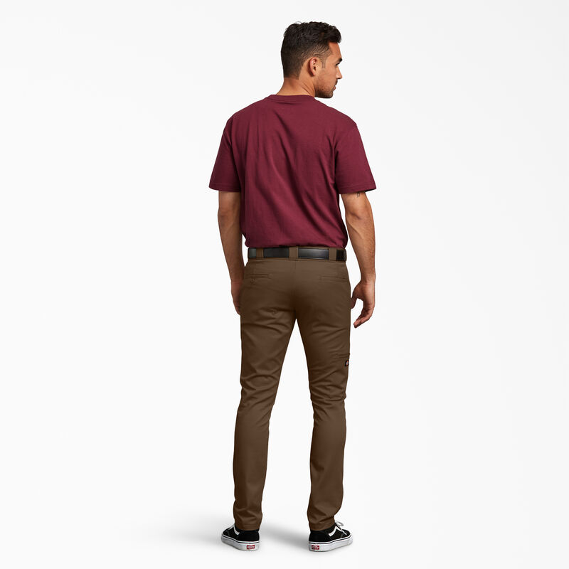Dickies Skinny Fit Double Knee Work Pants Timber Brown ID-fiBRE6rR