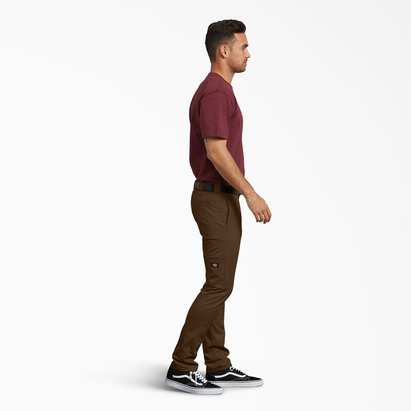 Dickies Skinny Fit Double Knee Work Pants Timber Brown ID-fiBRE6rR