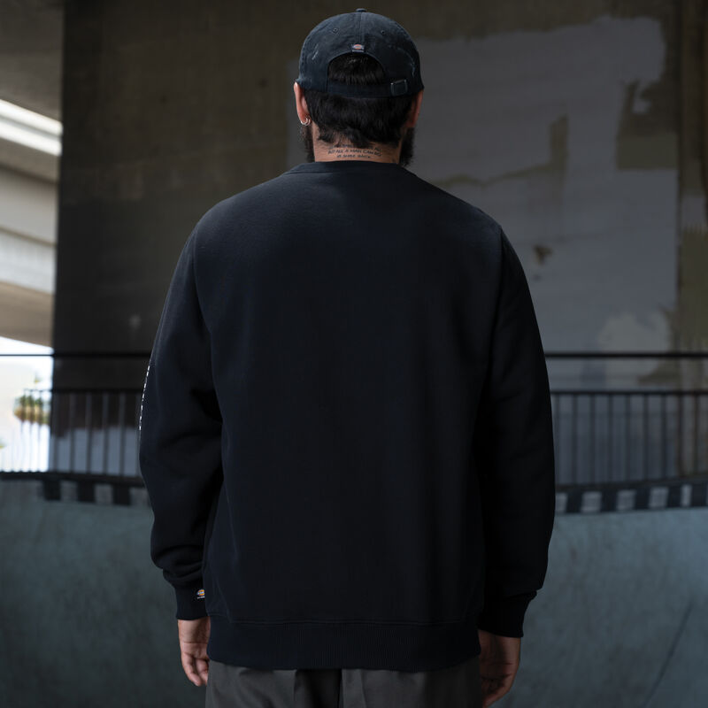 Dickies Ronnie Sandoval Relaxed Fit Sweatshirt Black ID-ftL1l44i
