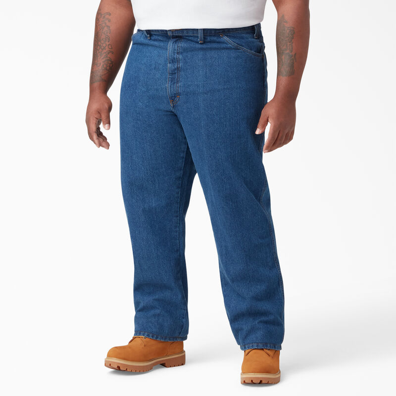 Dickies Regular Fit Jeans Stonewashed Indigo Blue ID-g0RRpNWb