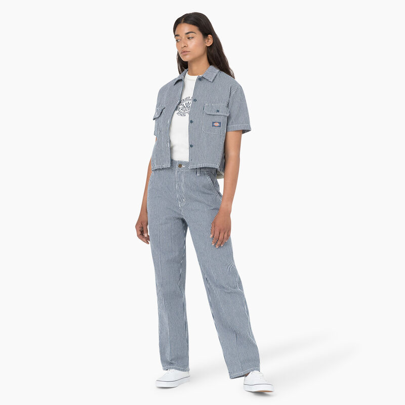 Dickies Regular Fit Hickory Stripe Pants Regular ID-g243XTAd