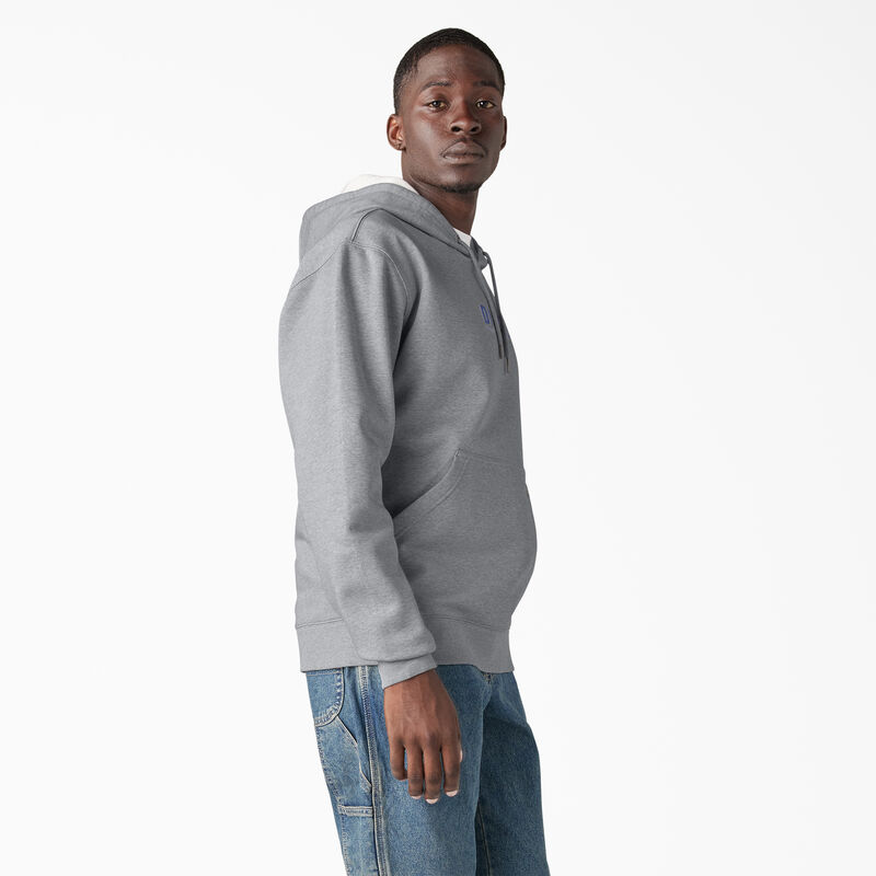 Dickies Water Repellent Workwear Graphic Hoodie Heather Gray ID-g6ZzPQVX