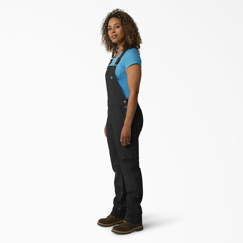 Dickies Cooling Ripstop Bib Overalls Rinsed Black ID-gIEIzXmj