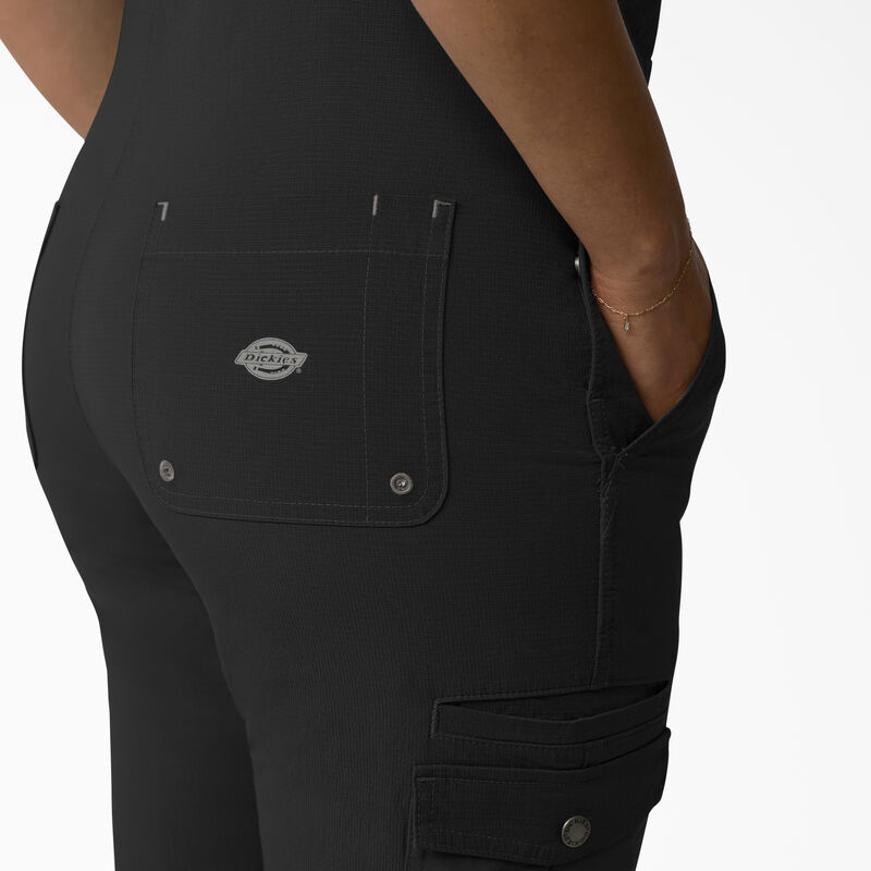 Dickies Cooling Ripstop Bib Overalls Rinsed Black ID-gIEIzXmj