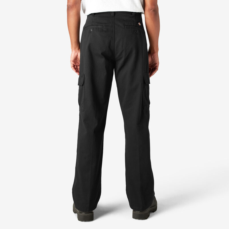 Dickies Loose Fit Cargo Pants Rinsed Black ID-gJO2X6wU