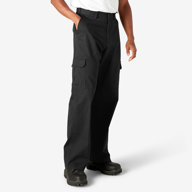 Dickies Loose Fit Cargo Pants Rinsed Black ID-gJO2X6wU