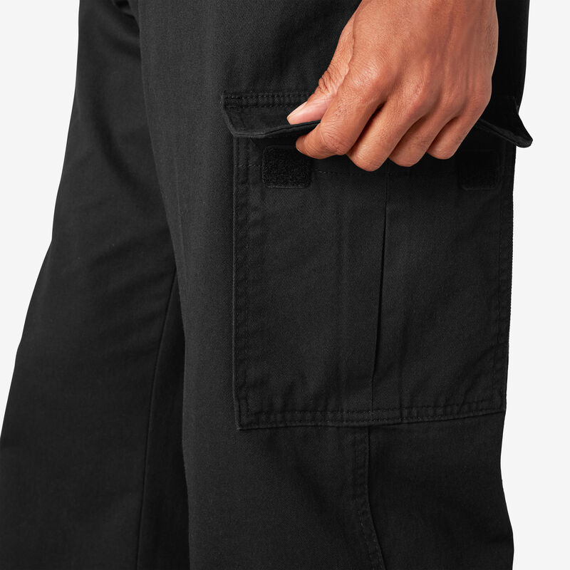 Dickies Loose Fit Cargo Pants Rinsed Black ID-gJO2X6wU