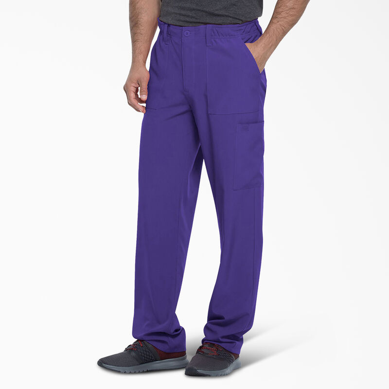 Dickies Men's EDS Essentials Scrub Pants Purple Grape ID-gJjCQlSs