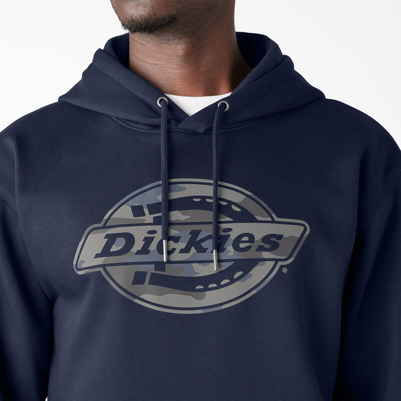 Dickies Water Repellent Camo Logo Hoodie Ink Navy ID-gN2KCZhQ