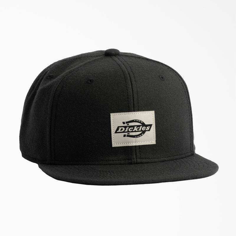 Dickies Mid Pro Flat Brim Hat Black ID-gR9eou8S