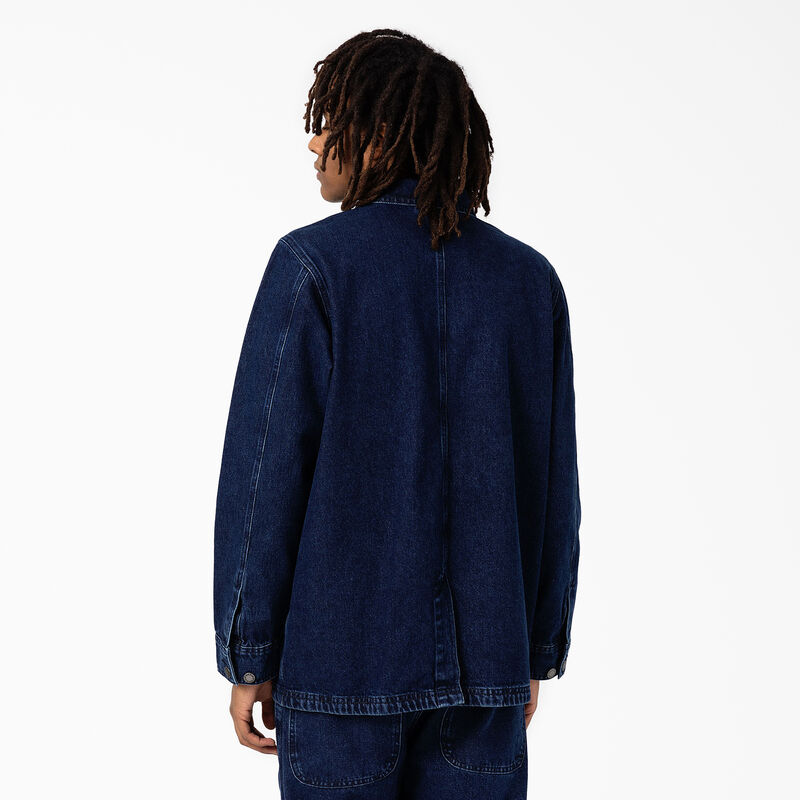 Dickies Denim Chore Coat Stonewashed Indigo Blue ID-gXAEtJuU