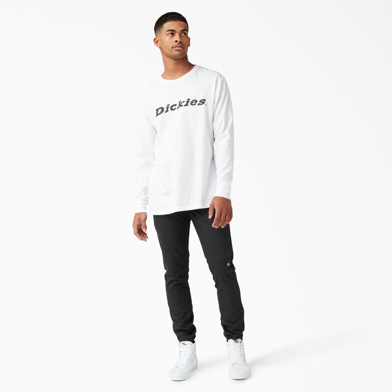 Dickies Skinny Fit Double Knee Work Pants Black ID-gXVFPApQ