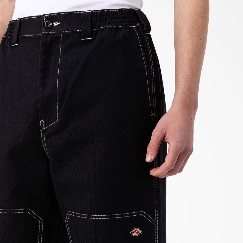 Dickies Florala Relaxed Fit Double Knee Pants Black ID-ga2PJMnF