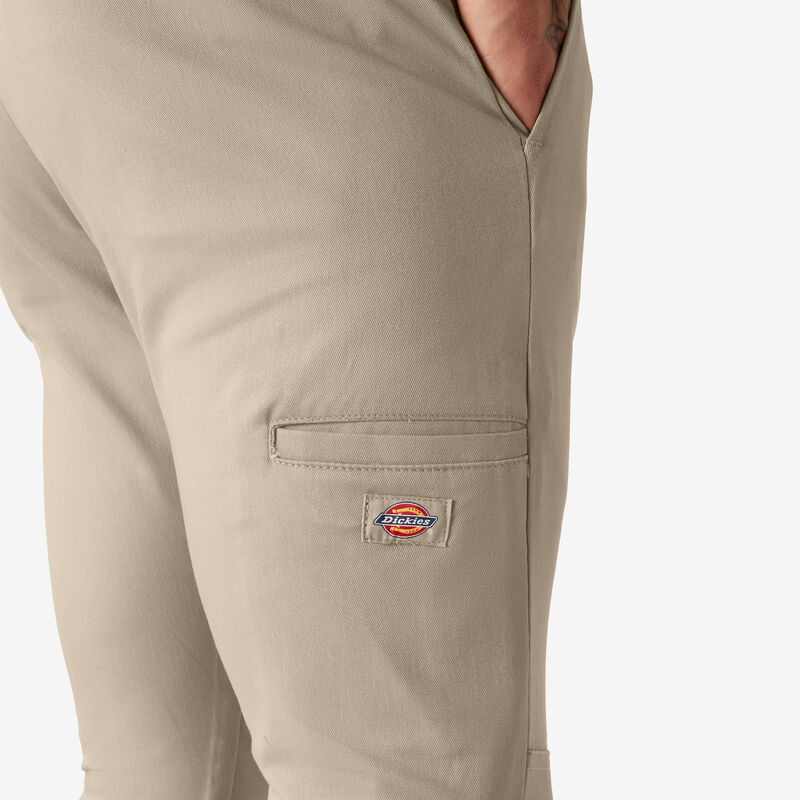 Dickies Skinny Fit Double Knee Work Pants Desert Sand ID-grPbv9QS