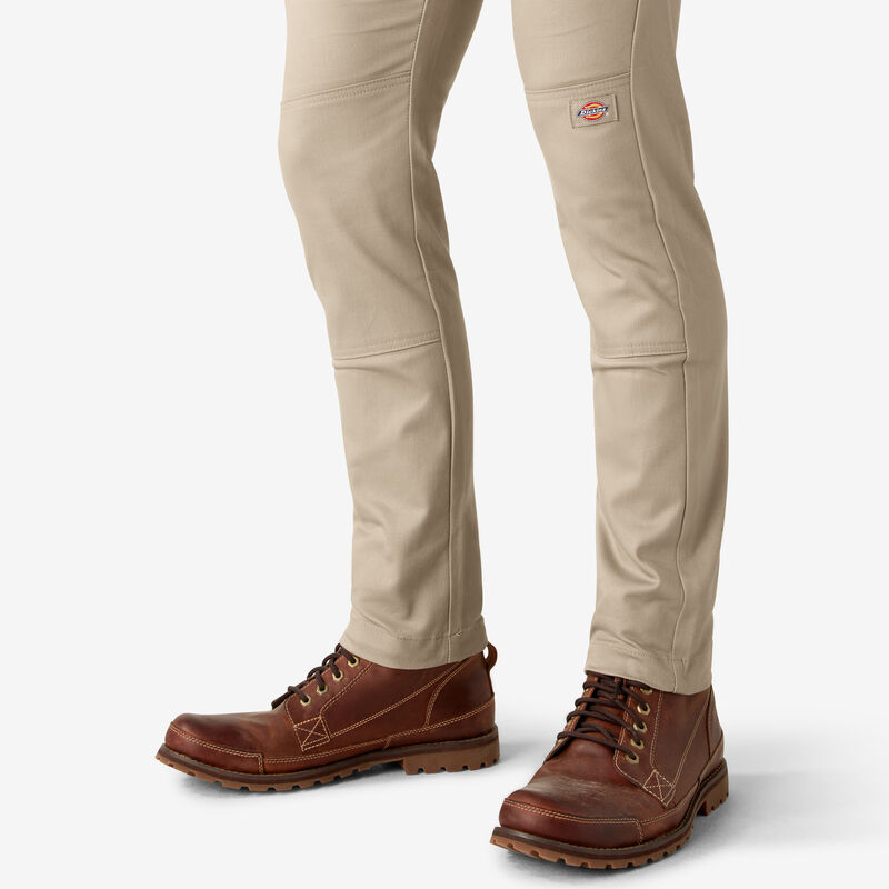 Dickies Skinny Fit Double Knee Work Pants Desert Sand ID-grPbv9QS
