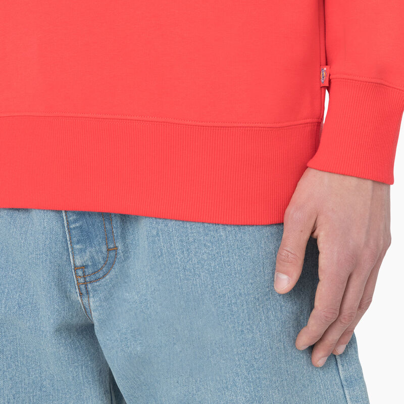 Dickies Summerdale Sweatshirt Scarlet Ibis ID-gwePhOEv