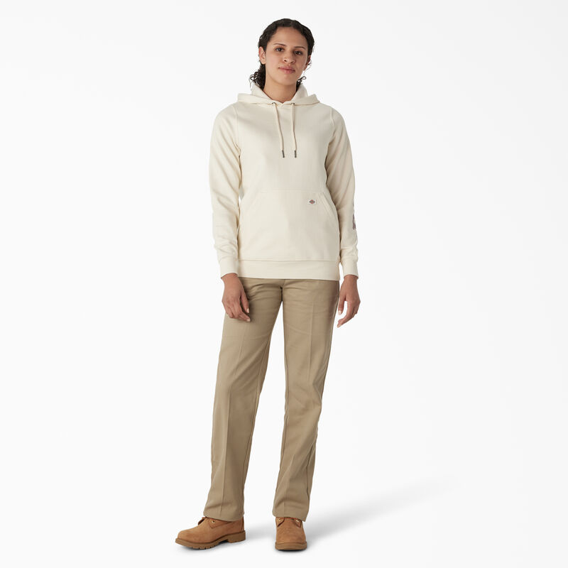 Dickies Heavyweight Logo Sleeve Pullover Antique White ID-h1vsWUwU