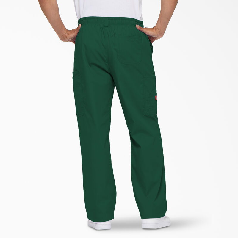 Dickies Men's EDS Signature Cargo Scrub Pants Hunter Green ID-hBqsXQeP