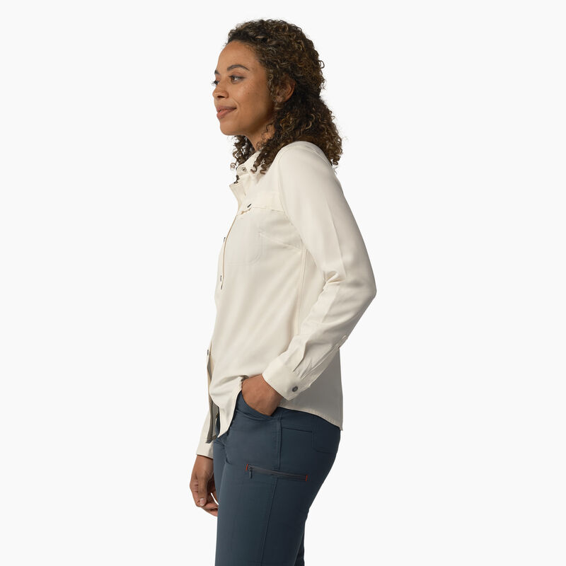 Dickies Cooling Roll-Tab Work Shirt Antique White ID-hHNoHZvV
