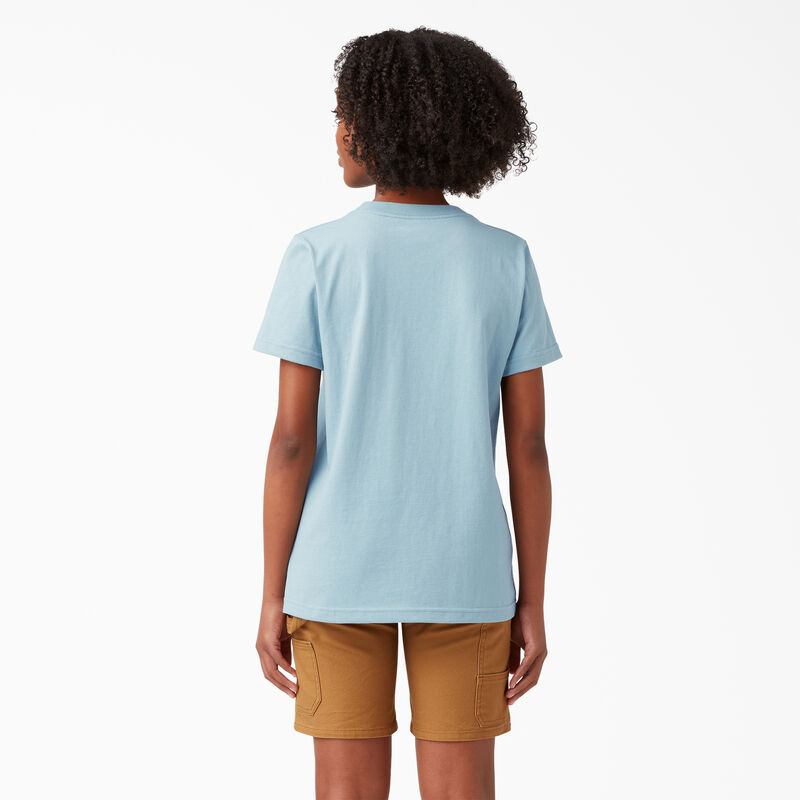 Dickies Heavyweight Short Sleeve Pocket T-Shirt Dockside Blue ID-hHdjMsaC