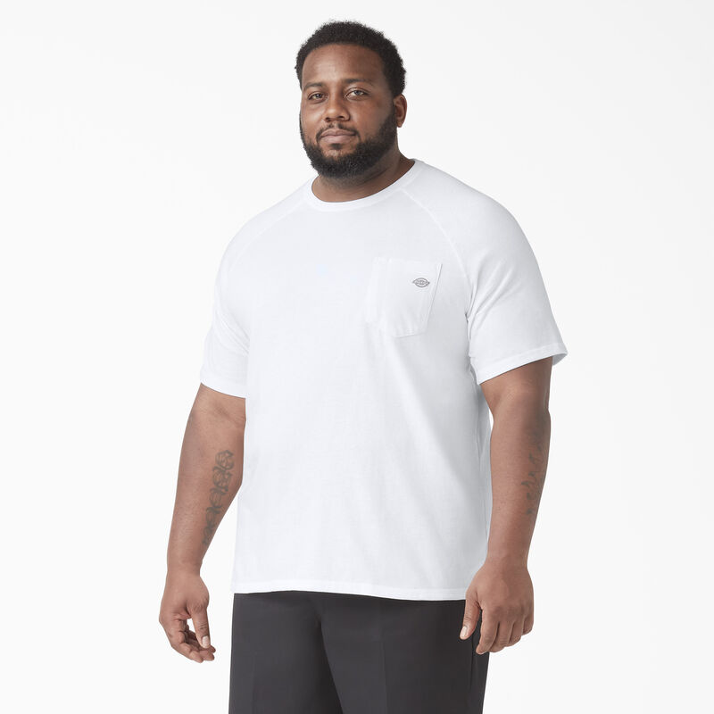 Dickies Cooling Short Sleeve Pocket T-Shirt White ID-hOkwQkIa
