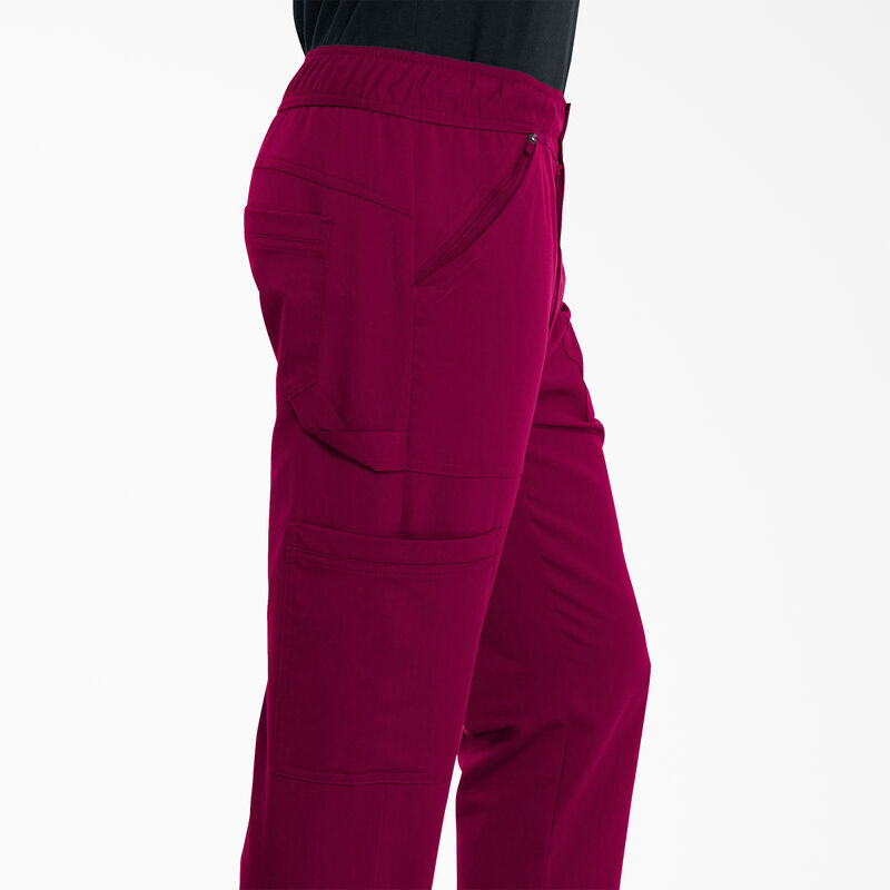 Dickies Men's Balance Zip Fly Scrub Pants Wine ID-hW74wgdk