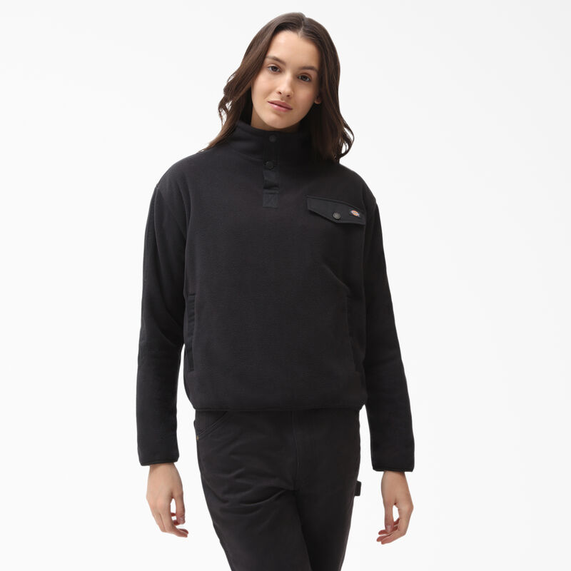 Dickies Port Allen Fleece Pullover Black ID-hf63iXue