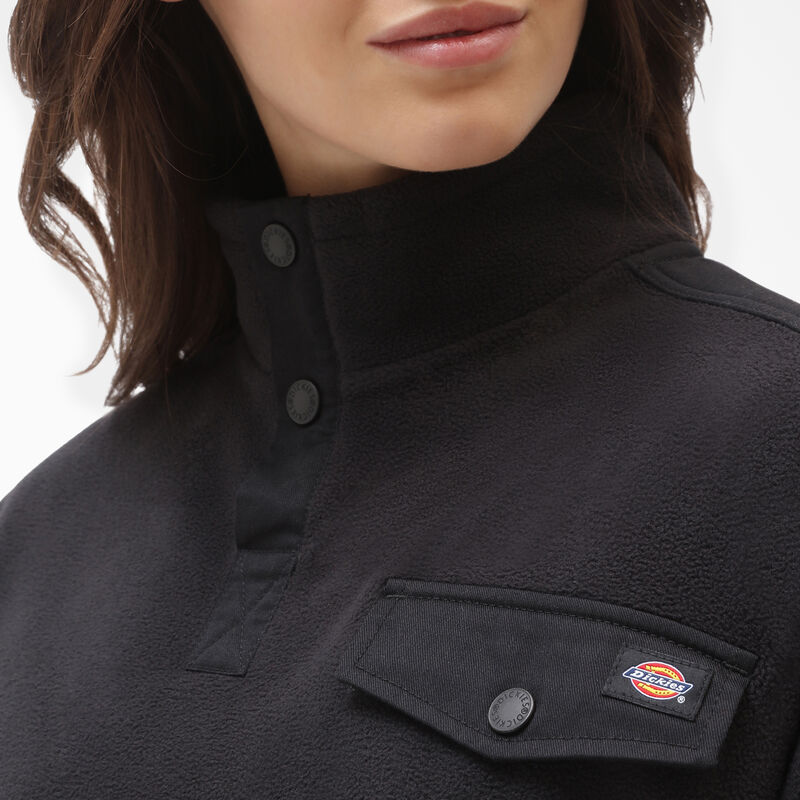 Dickies Port Allen Fleece Pullover Black ID-hf63iXue