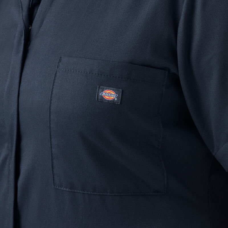 Dickies Plus FLEX Cooling Short Sleeve Coveralls Dark Navy ID-hk67dCVg