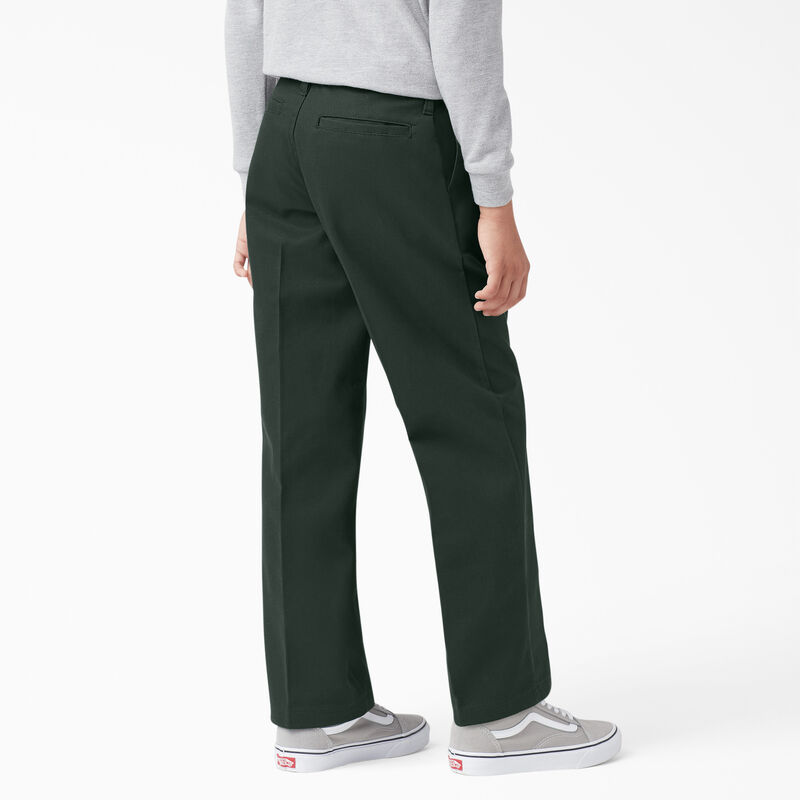 Dickies Boys' Classic Fit Pants, 4-20 Hunter Green ID-hnHSrF3K