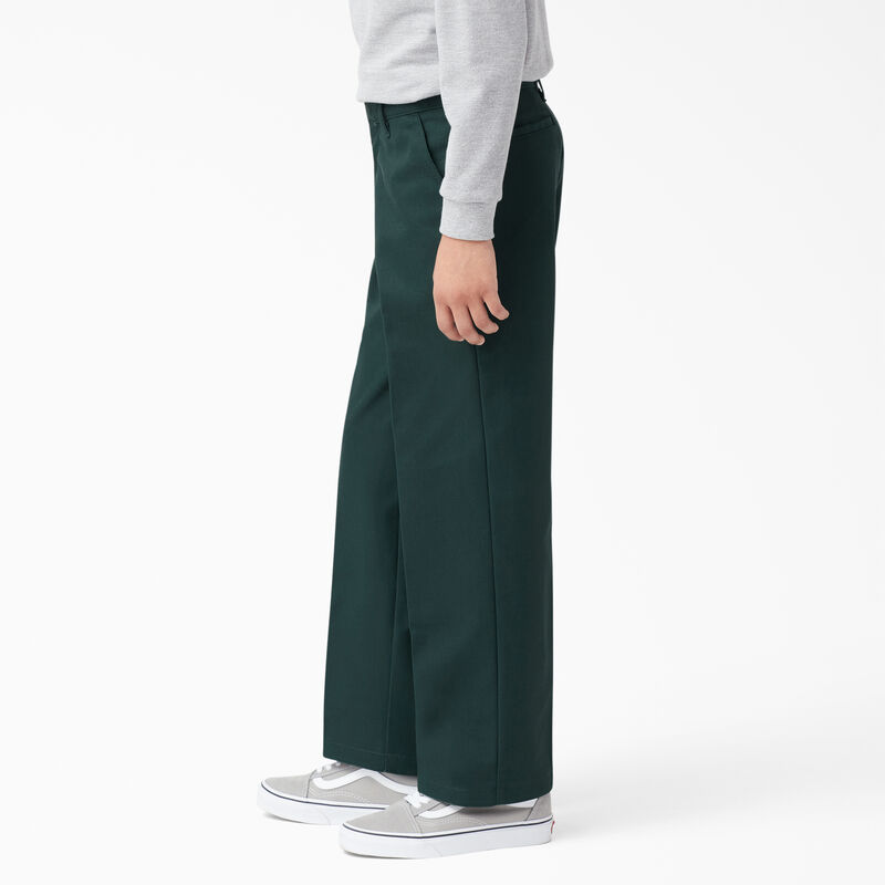 Dickies Boys' Classic Fit Pants, 4-20 Hunter Green ID-hnHSrF3K